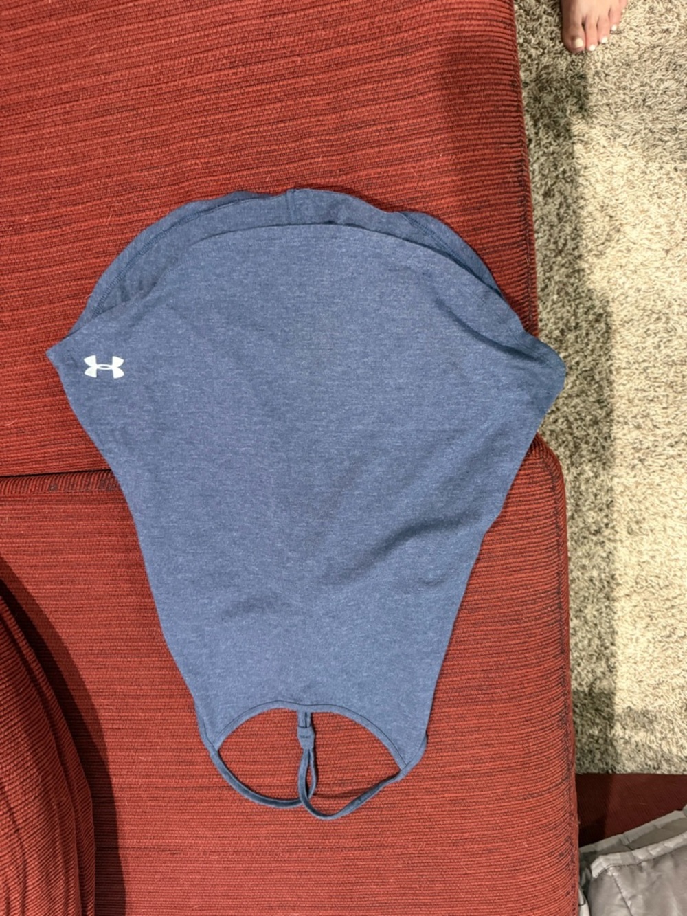 Under Armour Blue Heather Performance Tank Top